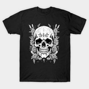 Skulls and roses T-Shirt